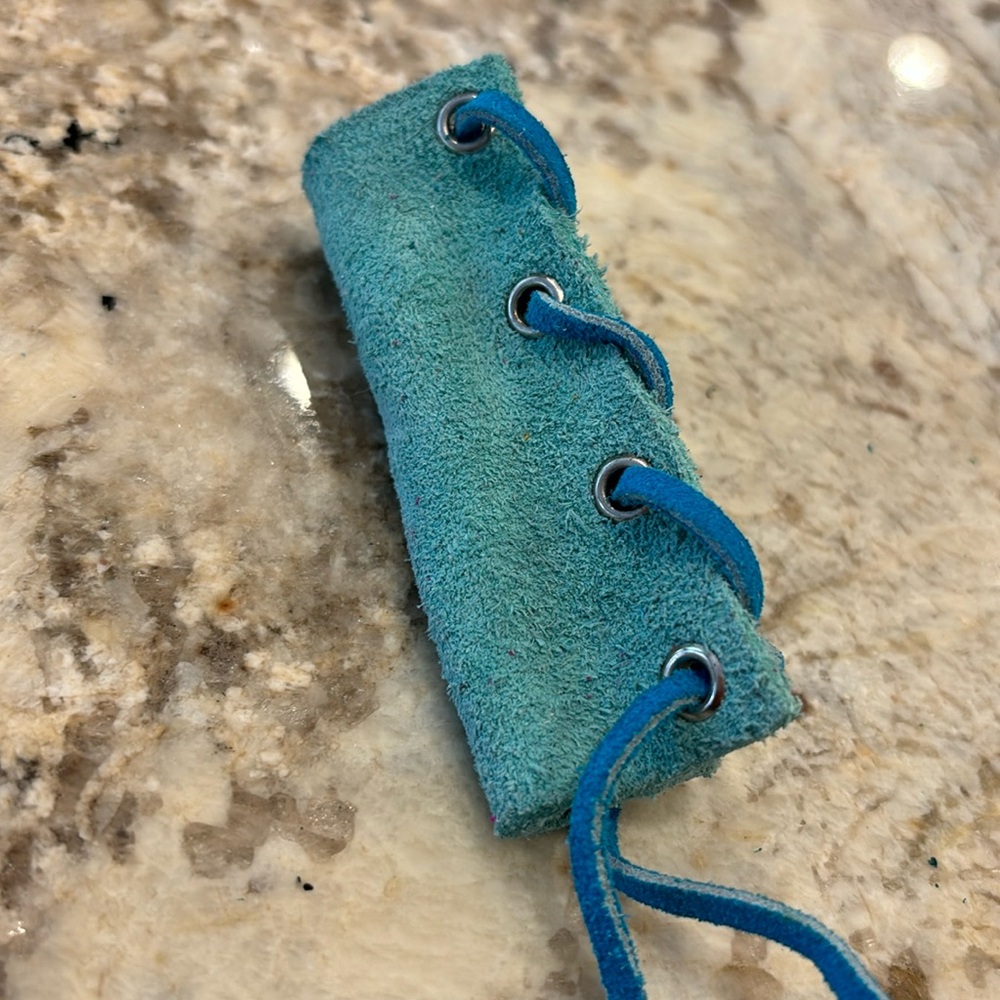 Suede Hair Wrap